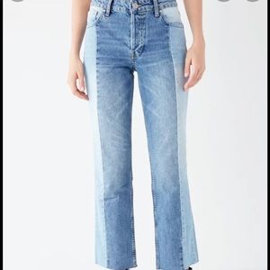 Urban Outfitters BDG Jessye Two Tone Denim Jeans, Size: 31